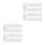 200Pcs Transparent Picture Frame Back Fasteners Durable Clips 3