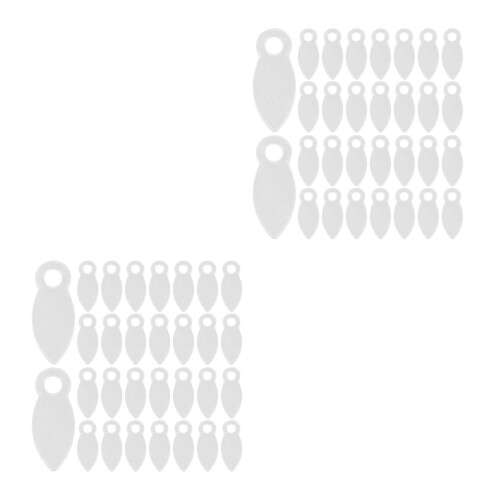 200Pcs Transparent Picture Frame Back Fasteners Durable Clips 2