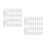200Pcs Transparent Picture Frame Back Fasteners Durable Clips 4