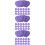 600 Lingettes Coton Vernis Utilisation Violet 9