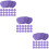 600 Lingettes Coton Vernis Utilisation Violet 10