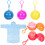 10Pièces Ponchos Pliables Imperméables Couleurs Assorties 9