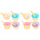 2Ensembles Bols À Glace En Pour Enfants Colorés 2