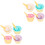 2Ensembles Bols À Glace En Pour Enfants Colorés 3