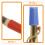 6Pièces Accessoires Saxophone Silicium Adaptateurs Universels Couleurs 5