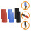 6Pièces Accessoires Saxophone Silicium Adaptateurs Universels Couleurs 8