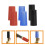 6Pièces Accessoires Saxophone Silicium Adaptateurs Universels Couleurs 10
