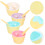 5Ensembles Bols Glace Enfants Solides Couleurs Attrayantes 3