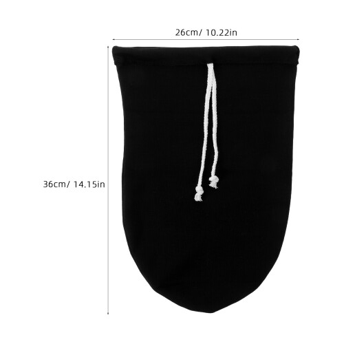 Black Cotton Cast Toe Cover Sock Soft Lightweight Cast Protector 2