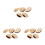 15Pièces Shaker Coquilles De Beige Pour Percussion Musicale 5