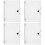 4St Herbruikbare PP Binder Shell Transparante Notitieboek 7