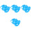 8Pièces Support Pigeon Injection ABS Fixation Durable DIY 5