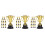 75Pièces Mini Trophées Enfants Prix Concours Éducatifs 6