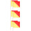 6Pièces Drapeaux Commandement Multicolores Usage Extérieur 7