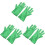 3Paren Groene Stage Handschoenen , Comfortabel En Ademend 4