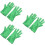 3Paren Groene Stage Handschoenen , Comfortabel En Ademend 9