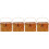 4Pièces Corbeille Orange En Rotin Avec Couvercle Pour Organiser 6
