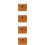 4Pièces Corbeille Orange En Rotin Avec Couvercle Pour Organiser 10