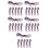 30Pièces Câbles Connecteurs 3D Plastique Multi Usage 4