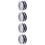 8Rouleaux Fil Artisanal Fer Noir Robuste Pour DIY 8