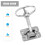 1Pièces Roue Main Argentée Inox Pour Cuiseur Four Résistante 9