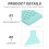 1Ensemble Moule Tube 50 Cavités Robuste ABS Vert Pour DIY 8