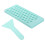 1Ensemble Moule Tube 50 Cavités Robuste ABS Vert Pour DIY 10