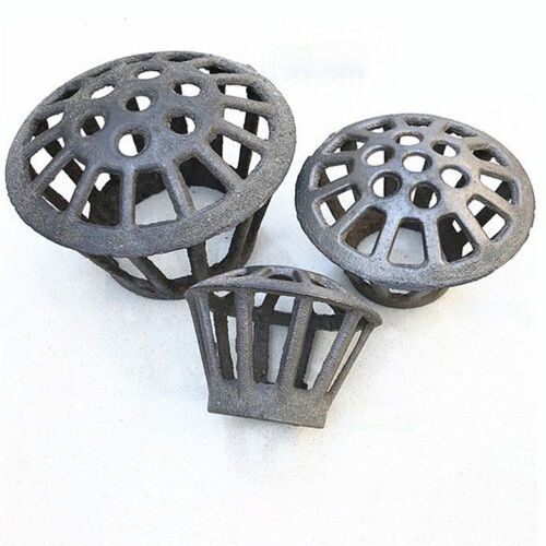 Gutter Downspout Guard, Grijs Staal, Blokkeert Bladeren 2