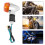 4PCs Motorcycle Turn Signals Amber Lights LED Indicator for 7