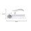 Brosse à récurer d’angle 18  9,8 cm 90 g Blanc/Gris 2