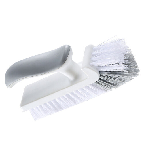 Brosse à récurer d’angle 18  9,8 cm 90 g Blanc/Gris