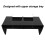 Center-Console-Organizer-Box für CR-V 2023-2024, ABS + Silikon 4