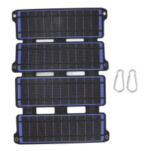 14W5V opvouwbaar monokristallijn zonnepaneel met 2 USB-poorten
