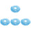 4Pièces Coussin Relaxation Visage Pour Table Massage Salon Spa 4