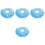 4Pièces Coussin Relaxation Visage Pour Table Massage Salon Spa 5