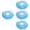 4Pièces Coussin Relaxation Visage Pour Table Massage Salon Spa 8
