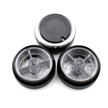 6Pcs AC Knob Air Conditioning Heat Control Knobs for Tacoma Platz Vios Vitz Yaris Echo Scion X Black