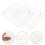 6Pièces Couvercles Snack Box Transparants Protection 10