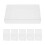 6Pièces Boîtes De Rangement Cassette Audio PVC Clair Empilables 9