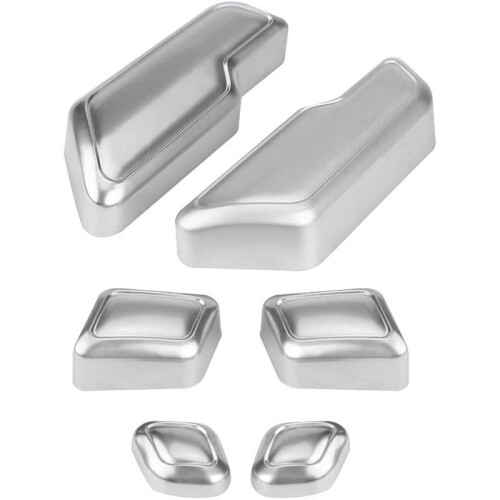 24X for   C E GLK GL ML Car  Adjust Button  Cover Decorative Sticker Trim Accessories 2