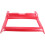 Car Interior Modification Front Drain Cup Frame Cup Holder Decorative Cover Red Carbon Pattern for  Charger 2016-21 2