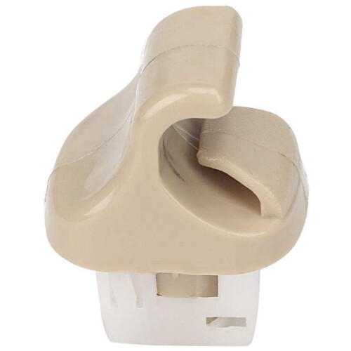 2X for New  MURANO 2003-2007 SUN VISOR RETAINER CLIP - BEIGE INTERIOR