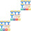 3Ensembles Outils De Grattage Peinture Enfants ABS 7