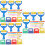 3Ensembles Outils De Grattage Peinture Enfants ABS 9