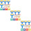 3Ensembles Outils De Grattage Peinture Enfants ABS 11