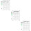 3Ensembles Tableau Message Transparent Pour Maison Et 9