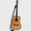 Guitare Coton Épaisse Bleue Style Décoratif Ajustable 5