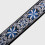 Guitare Coton Épaisse Bleue Style Décoratif Ajustable 7