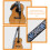 Guitare Coton Épaisse Bleue Style Décoratif Ajustable 8
