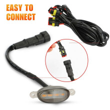 16X Raptor Style Smoked Lens Amber LED Front Grille Running Lights for  F-150 F150 2009-2018